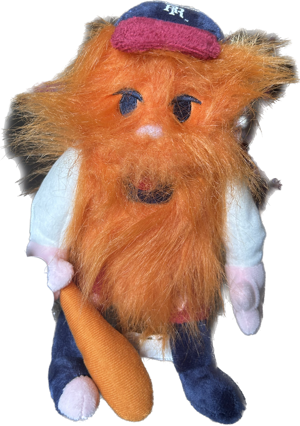 Round Rock Express Mascot Factory Hairy Man Plush