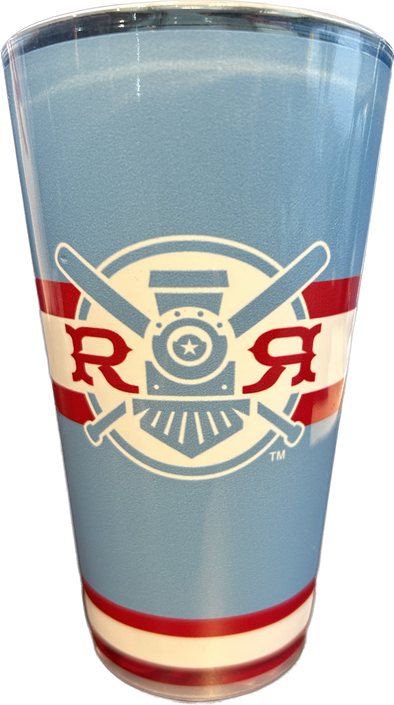 Round Rock Express Fauxback Pint Glass