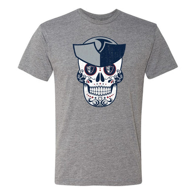 Somerset Patriots Men's Copa Heather Gray Sugar Skull Tee