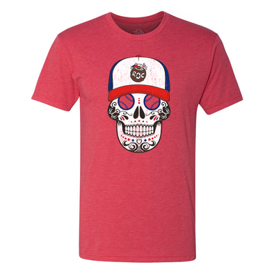 108 Stitches Cocos Locos de Rochester Sugar Skull Tee