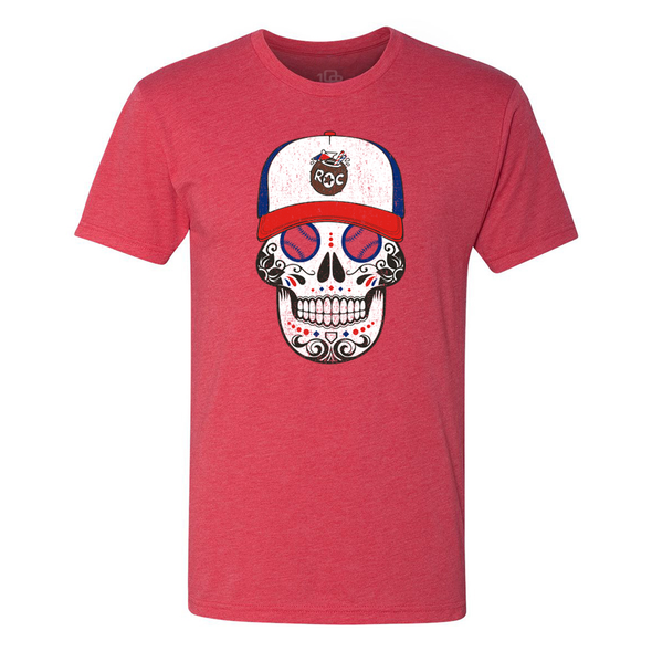 108 Stitches Cocos Locos de Rochester Sugar Skull Tee