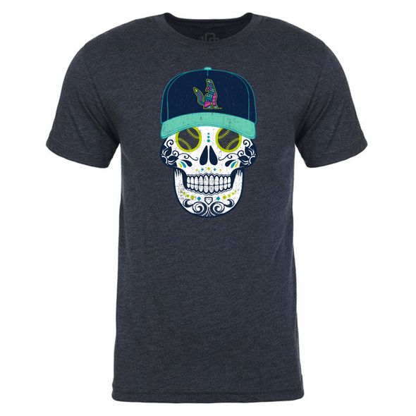 108 Stitches Sugar Skull Tee, Hillsboro Hops