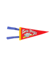 Sea Dogs Oxford Mini Pennant 4" x 9"