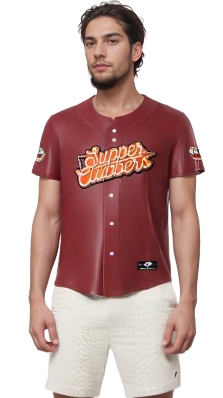 Wisconsin Supper Clubbers Maroon Replica Jersey