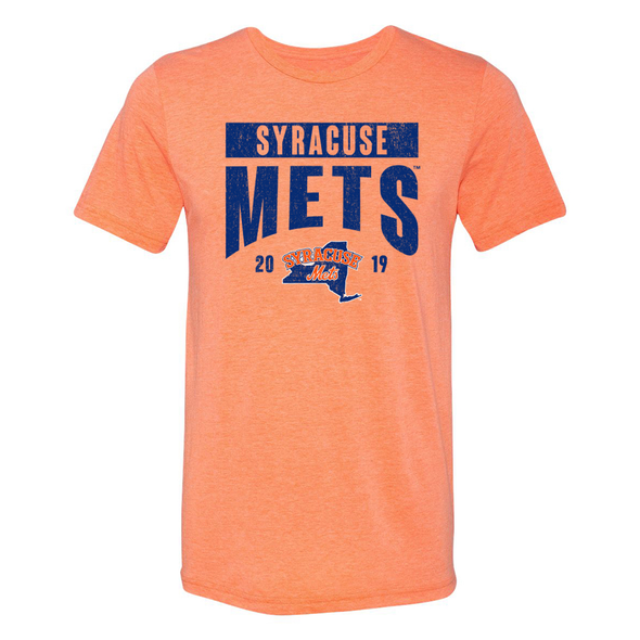 Syracuse Mets 108 Stitches Orange Collegiate Tee