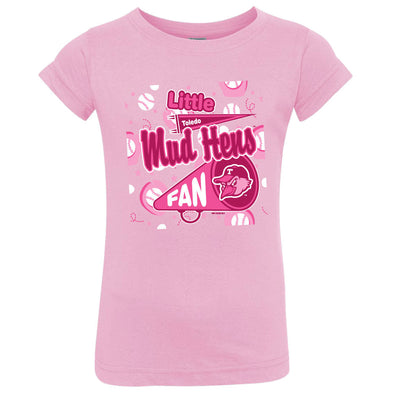 Toledo Mud Hens Rah Rah Toddler Girls T