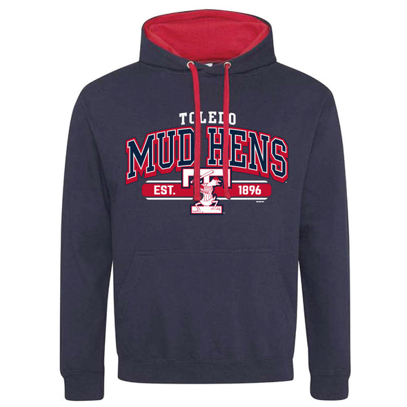 Toledo Mud Hens Volbeat Contast Hooded Sweatshirt