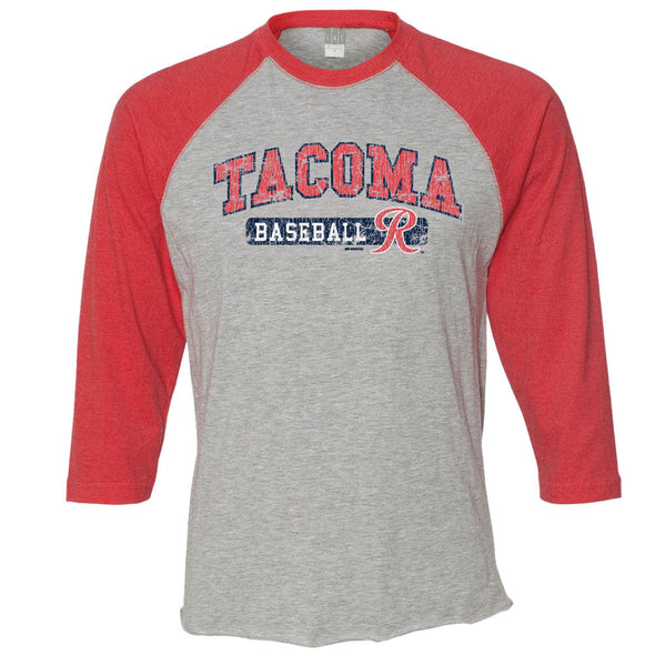 Tacoma Rainiers Youth Red Raglan Tee