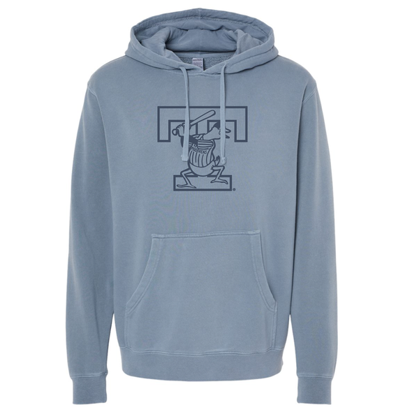 Toledo Mud Hens T-logo Pigment Blue Hood