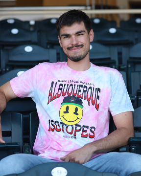 Albuquerque Isotopes Tee-Smiley Face