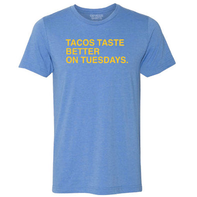 Myrtle Beach Pelicans Obvious Shirts Tacos Taste Better On Tuesdays Tee