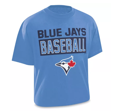 Toronto Blue Jays Lt Blue Block Tee