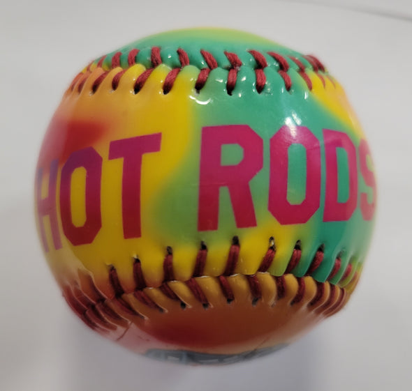 Hot Rods Tie-Dye Baseball