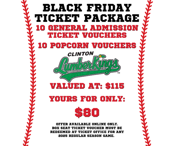 Black Friday General Admission Ticket Package