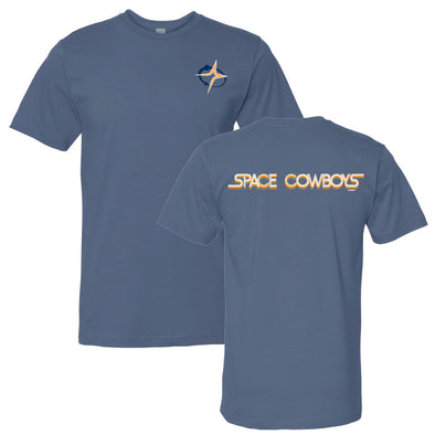 Sugar Land Space Cowboys Bimm Ridder Men's Tee Fauxback Front and Back - FINAL SALE