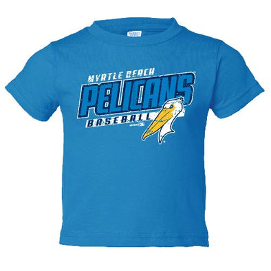 Myrtle Beach Pelicans Bimm Ridder Toddler Cobalt Therapy Tee