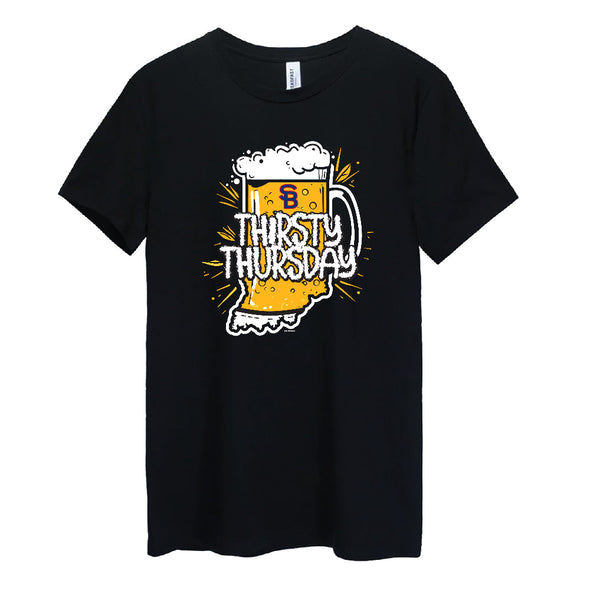 South Bend Cubs 2025 Thirsty Thursday T-Shirt