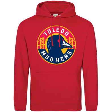 Toledo Mud Hens Real Hen Bridge Logo Hood