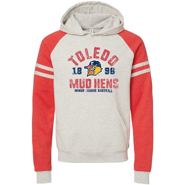 Toledo Mud Hens Issues Color Blocked Raglan Hoodie