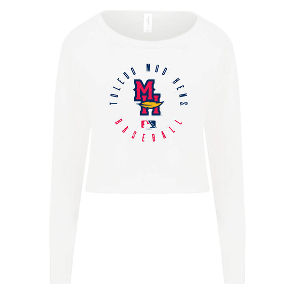 Toledo Mud Hens Jesea Ladies Cropped Crewneck