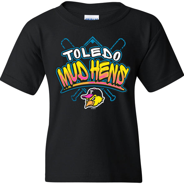 Toledo Mud Hens Youth Old School T