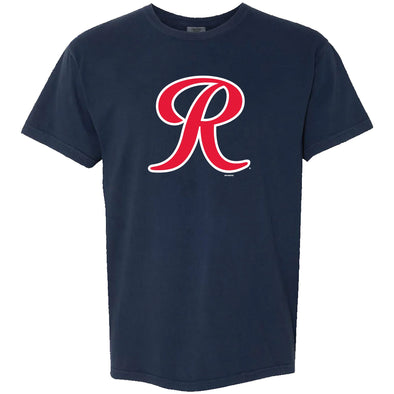 Tacoma Rainiers Navy Comfort Colors R Tee