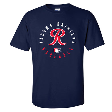 Tacoma Rainiers Youth Navy Circle Tee