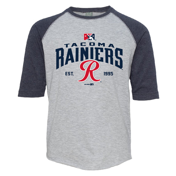 Tacoma Rainiers Toddler Navy Raglan Tee