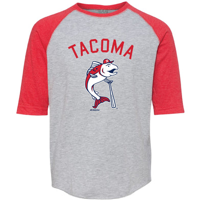 Tacoma Rainiers Toddler Red Slammin' Sam Raglan