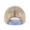 Myrtle Beach Pelicans 47 Brand Periwinkle Blue and Khaki Alternate Adjustable Trawler Cap