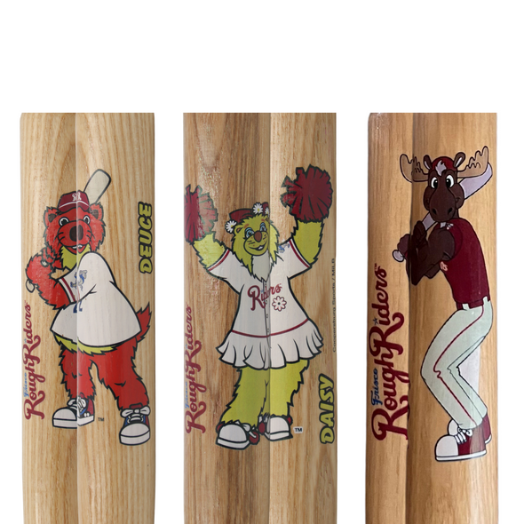 Frisco RoughRiders Mascot Mini Bat