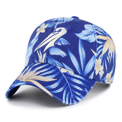 Myrtle Beach Pelicans 47 Brand Tropicalia Alternate Logo Clean Up Cap