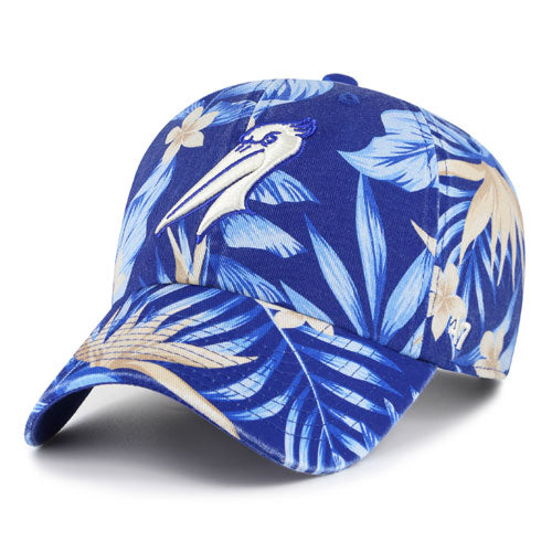 Myrtle Beach Pelicans 47 Brand Tropicalia Alternate Logo Clean Up Cap