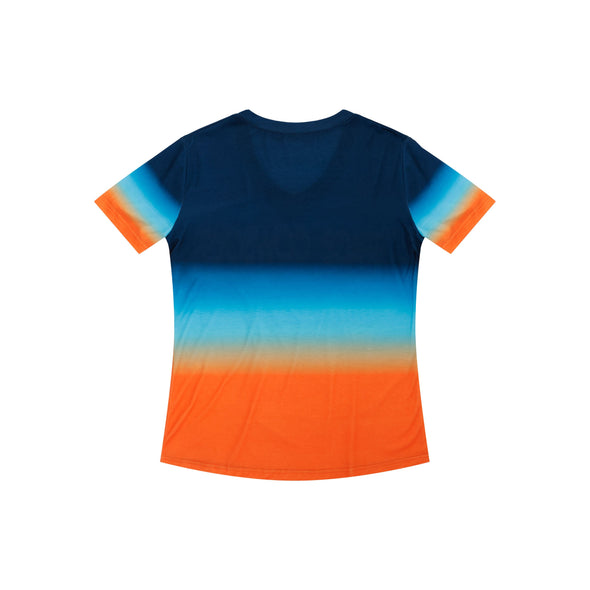 Sugar Land Space Cowboys Forever Collectibles Women's Tee Fauxback Sublimated
