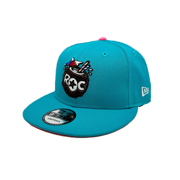 New Era Cocos Locos de Rochester Teal Snapback