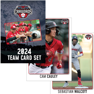Hickory Crawdads 2024 Team Card Set #2