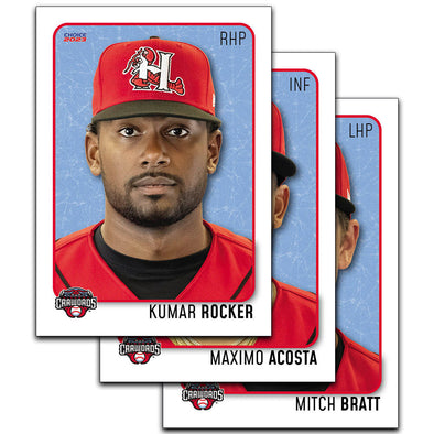 Hickory Crawdads 2023 Team Card Set #1