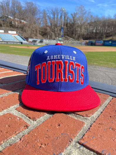 The Asheville Tourists Ted E. Throwback Snapback