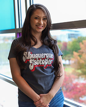 Albuquerque Isotopes Tee-Wmn Bubbles