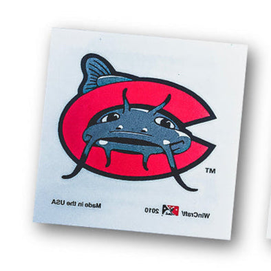 Carolina Mudcats Temporary Tattoo
