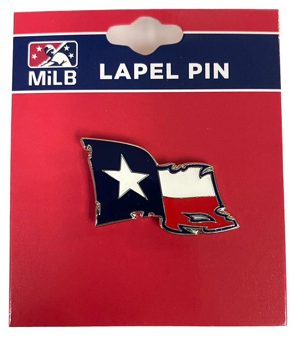 Missions Texas Battleflag Pin
