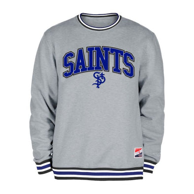 Saints New Era Rib Trim Crew Sweatshirt