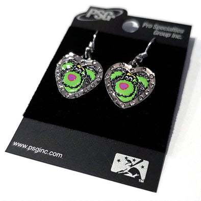 Lake Elsinore Storm Thunder Heart Earrings