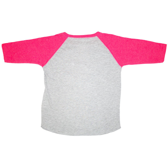 Toddler 3/4 Combo Hot Pink Raglan