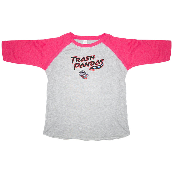 Toddler 3/4 Combo Hot Pink Raglan