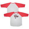 Toddler 3/4 Combo Red Raglan