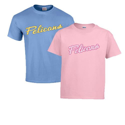 Myrtle Beach Pelicans Youth Toddler Pink Jersey Tee