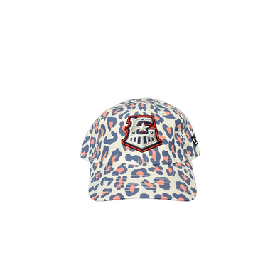 Round Rock Express New Era Toddler Pink/Purple Cheeta Print Cap