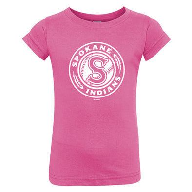 Spokane Indians Toddler Raspberry Logo Tee