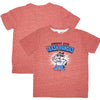 Toddler Red Melange Duran T-shirt